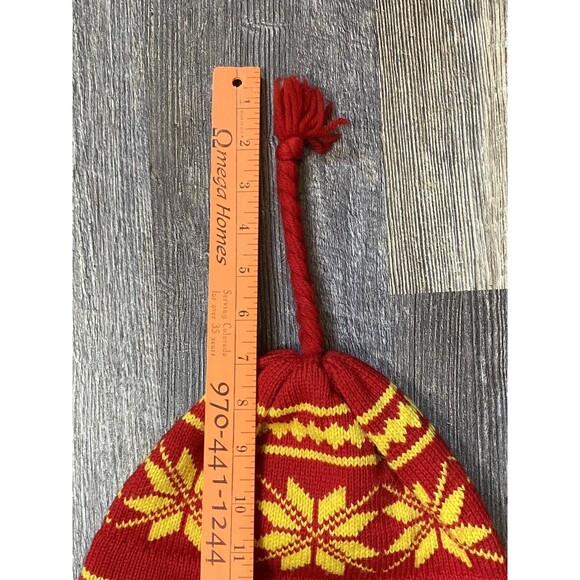 Vintage Moriarty Knit Wool Ski Hat Snowboard Winter Beanie Handcrafted Vermont - Picture 14 of 14